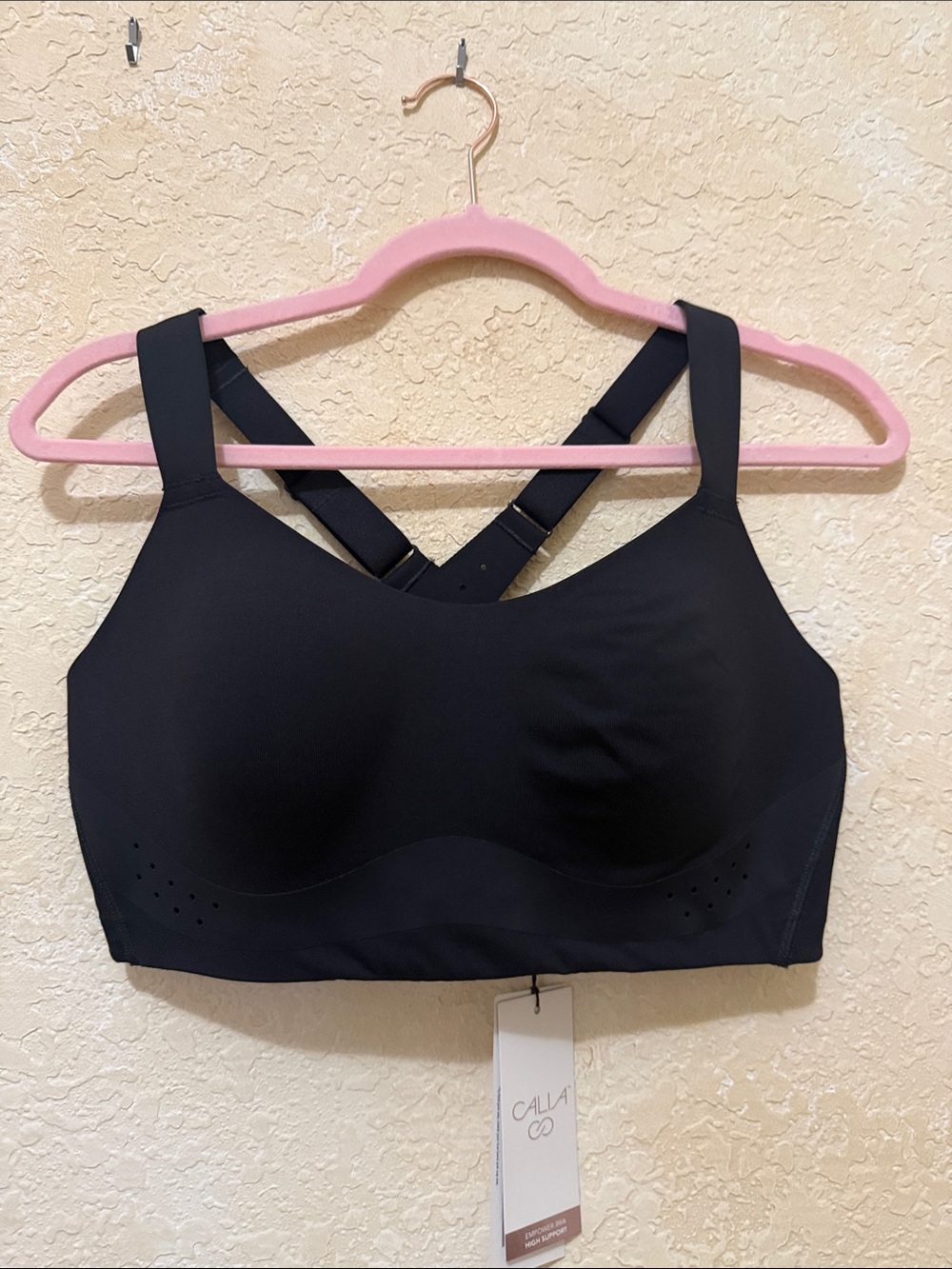 Calia 34D sports bra in empower bra in Pure Black